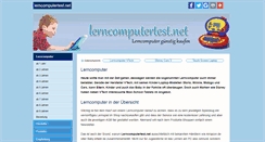 Desktop Screenshot of lerncomputertest.net